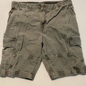 Carbon 2 Cobalt gray cargo shorts, 34Wx20L, excellent condition